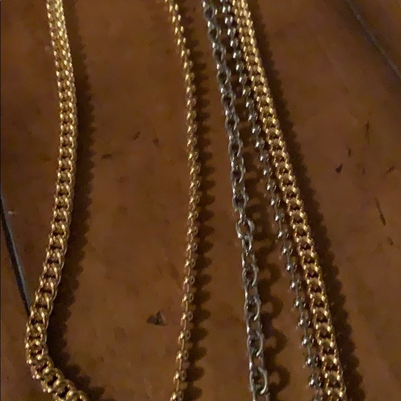 Coach Layered Chain Necklace - Picture 3 of 3